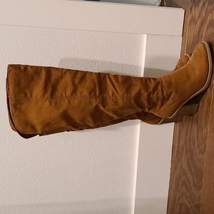 Camel • Over The Knee Boots • Target • 9 ½